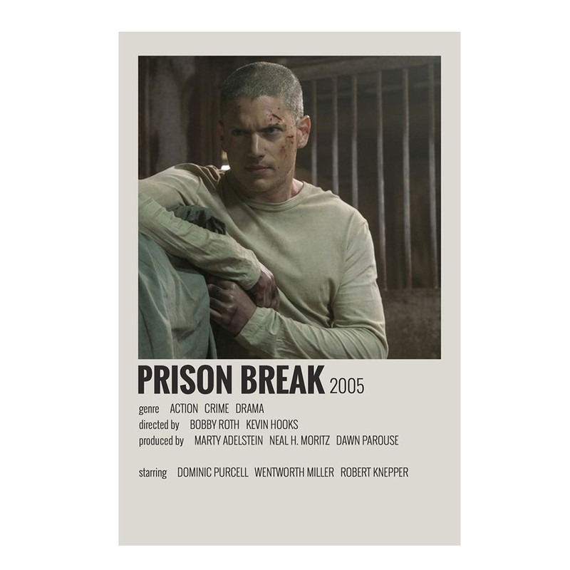 picture پوستر مدل سریال فرار از زندان Prison Break