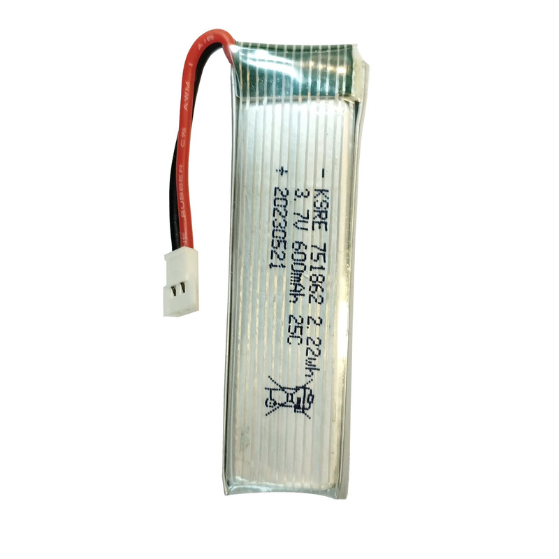 picture باتری لیتیومی مدل KSRE-HP-751862 ظرفیت 600 میلی آمپر ساعت