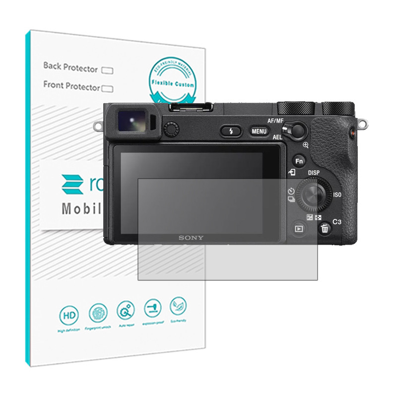 picture محافظ صفحه نمایش دوربین شفاف راک اسپیس مدل HyGEL مناسب برای دوربین عکاسی سونی A 6500
