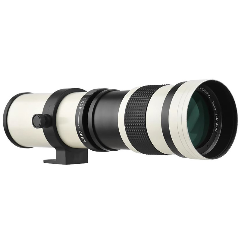 picture لنز دوربین آندوئر مدل 420-800MM mf f/8.3-16 Super Telephoto Zoom مناسب برای دوربین های کانن