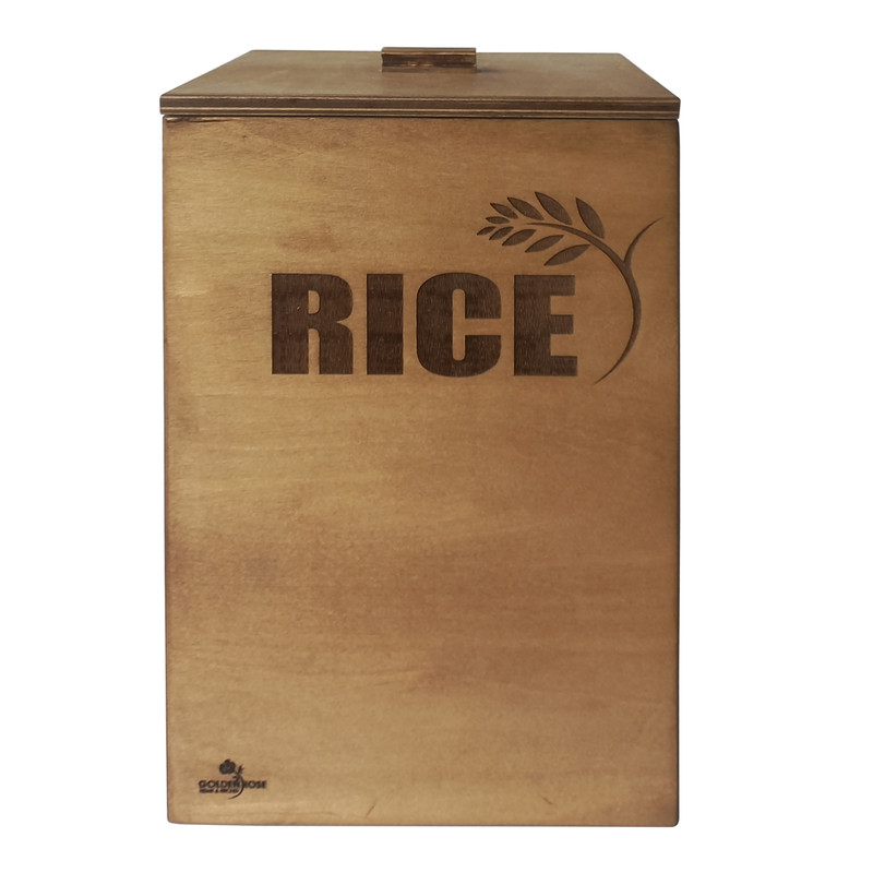 picture ظرف برنج گلدن رز مدل 1801