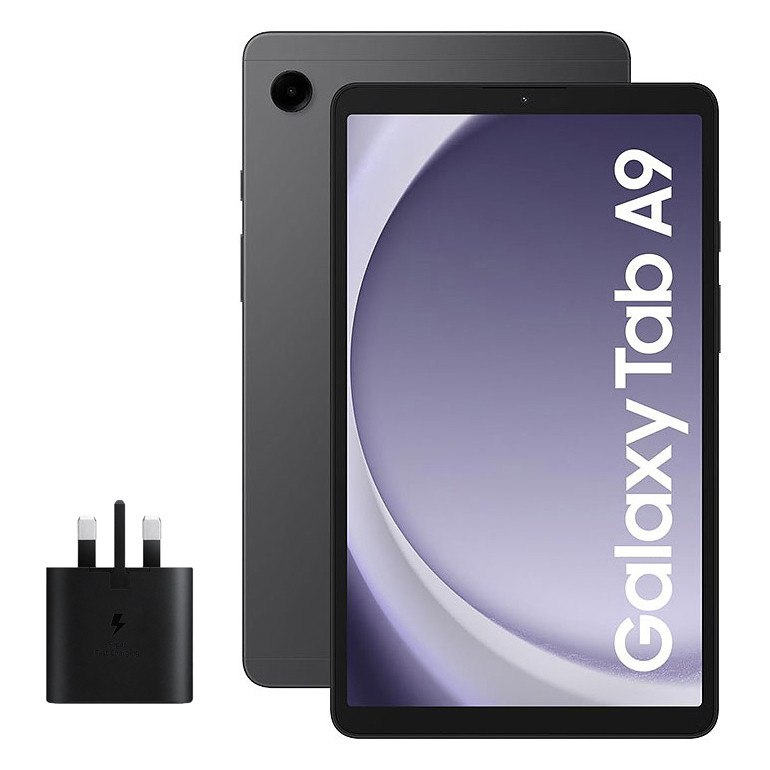 picture تبلت سامسونگ مدل Galaxy Tab A9 ظرفیت 64 گیگابایت و رم 4 گیگابایت به همراه شارژر