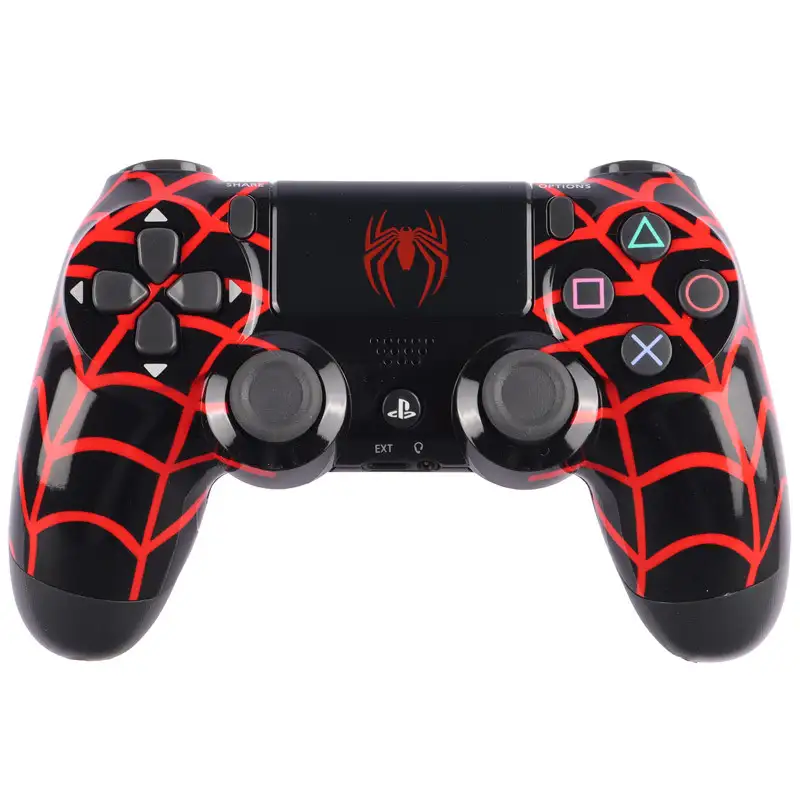 picture دسته بی سیم SONY PlayStation 4 DualShock 4 High Copy طرح Spider Man کد 6