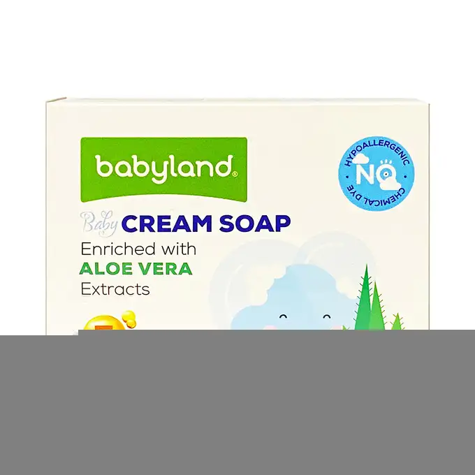 picture پاک کننده بیبی لند با کد 1302060006 ( Baby Land Aloe Vera Extract Glycerin Baby Soap )