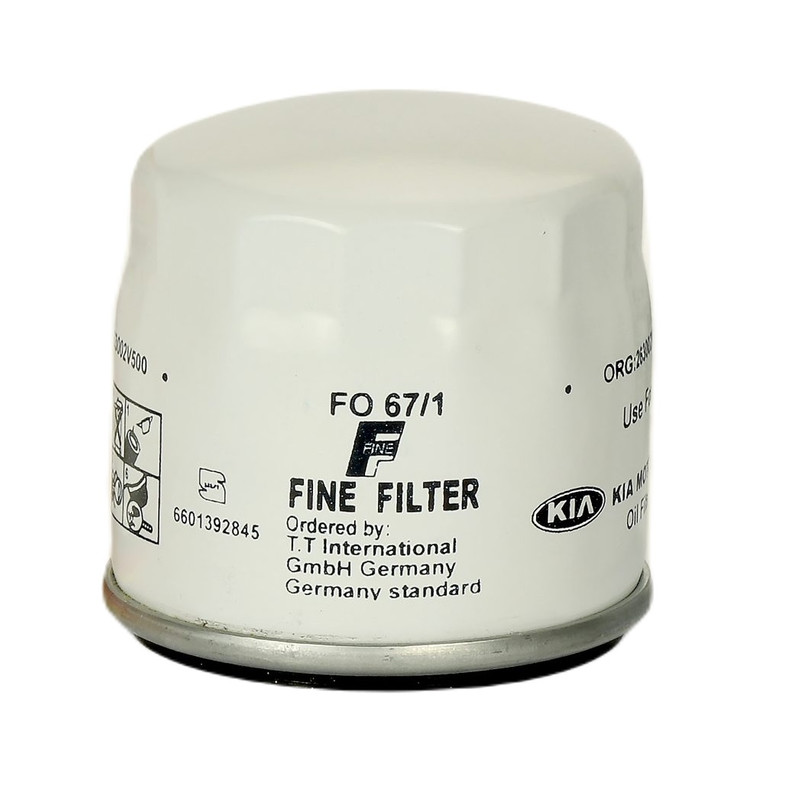 picture فیلتر روغن خودرو فاین فیلتر مدل FO 67/1 مناسب برای پراید