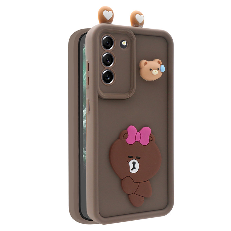 picture    کاور مدل KittyBear مناسب برای گوشی موبایل سامسونگ Galaxy S21 FE