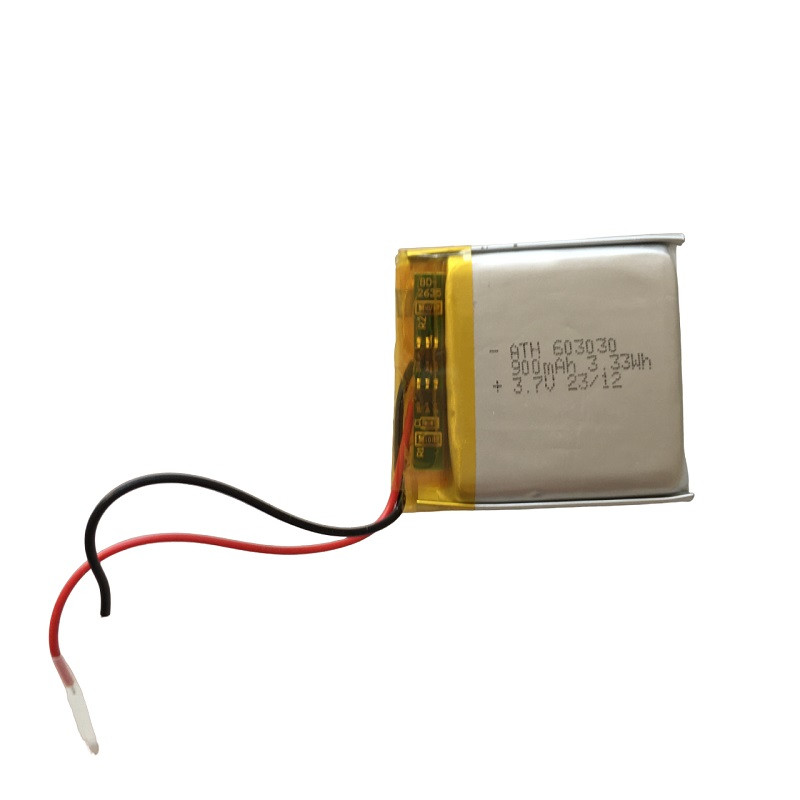 picture باتری لیتیومی مدل 603030 ظرفیت 900 میلی آمپر ساعت