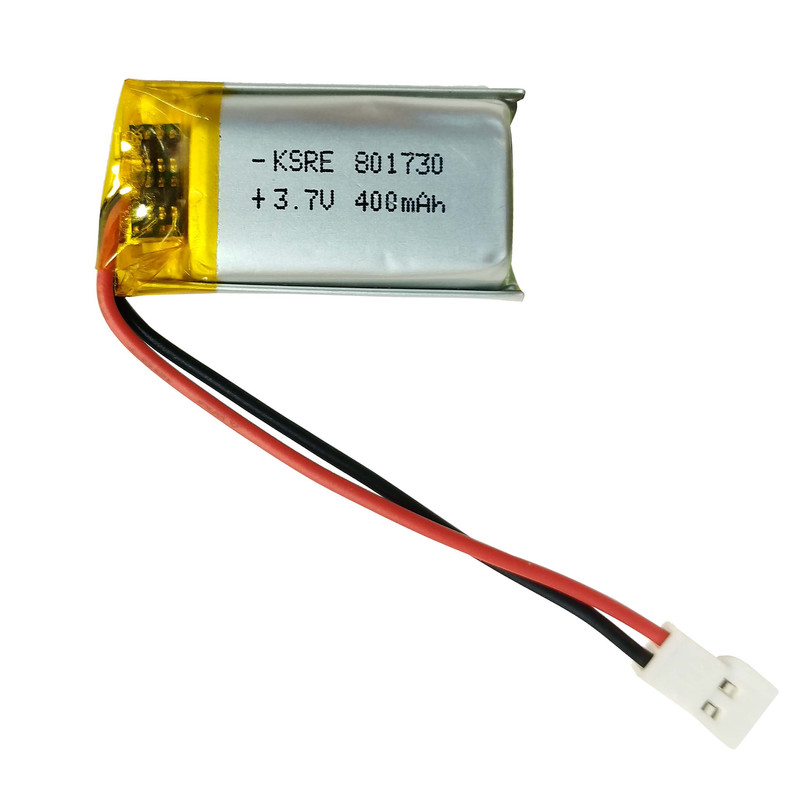 picture باتری لیتیومی مدل KSRE-801730 ظرفیت 400 میلی آمپر ساعت