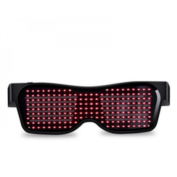 picture ابزار مهمانی مدل عینک بلوتوثی LED کد MG717