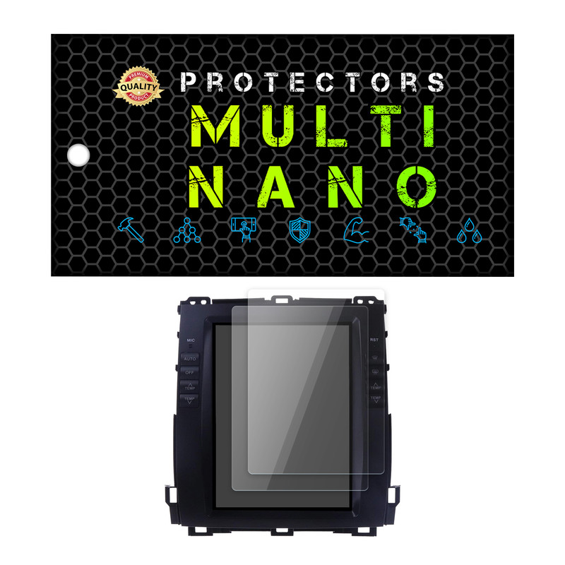 picture محافظ صفحه نمایش خودرو مولتی نانو مدل X-S2N مناسب برای تویوتا Prado 2007 - 2010 - 2013 بسته دو عددی