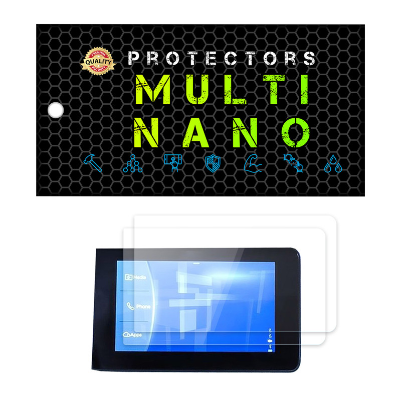 picture محافظ صفحه نمایش خودرو مولتی نانو مدل X-S2N مناسب برای چری Arrizo 5 Atomatic بسته دو عددی
