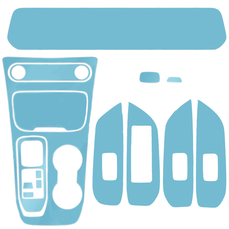 picture برچسب محافظ داخلی کنسول خودرو مدل 01 مناسب برای لاماری ایما مجموعه 12 عددی