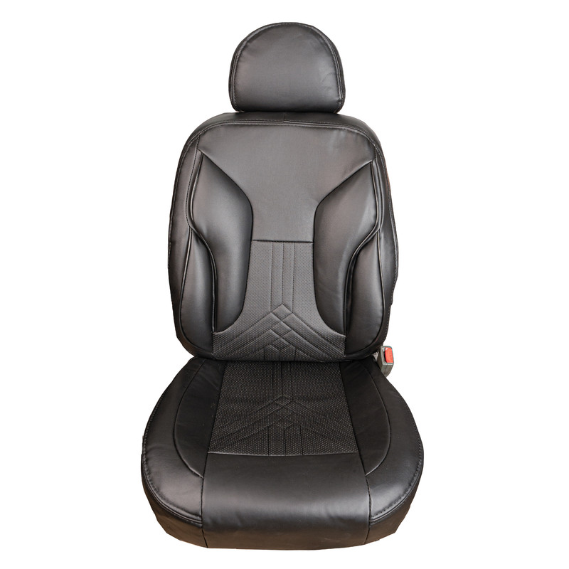 picture روکش صندلی خودرو مدل سناتور کد 01 چرم سوزنی مناسب برای پژو 206
