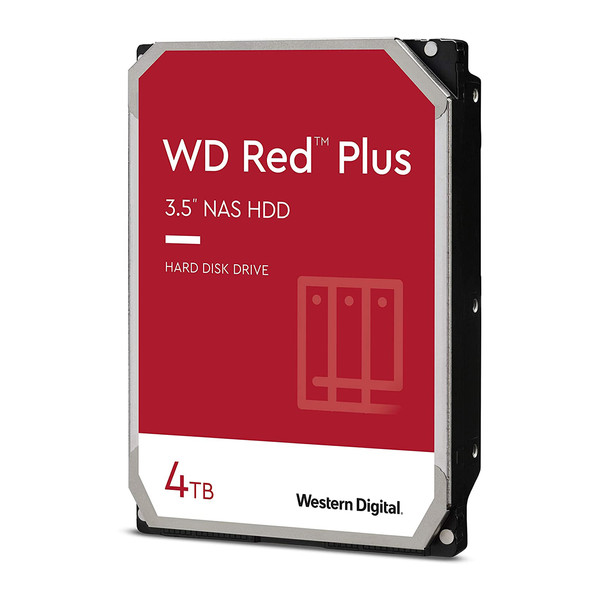 picture  هارد اینترنال وسترن دیجیتال مدل Western Digital 4TB WD Red Plus NAS- WD40EFZX ظرفیت 4 ترابایت 