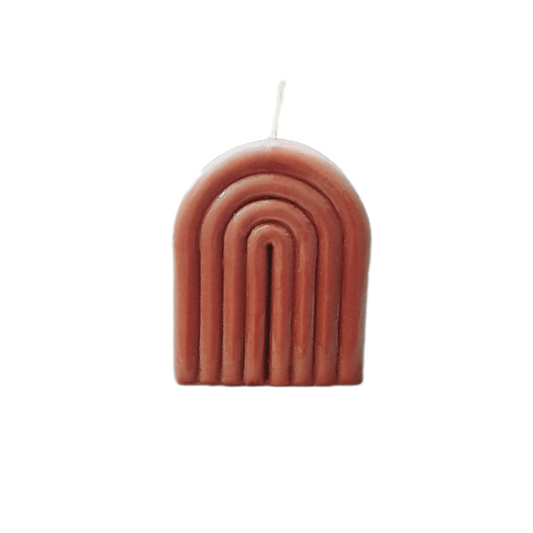 picture شمع دست ساز مدل استوانه ای طاق 