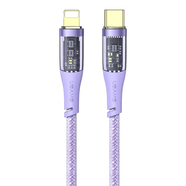 کابل تبدیل USB-C به لایتنینگ یوسمز مدل US-SJ573 طول 1.2 متر 4126886