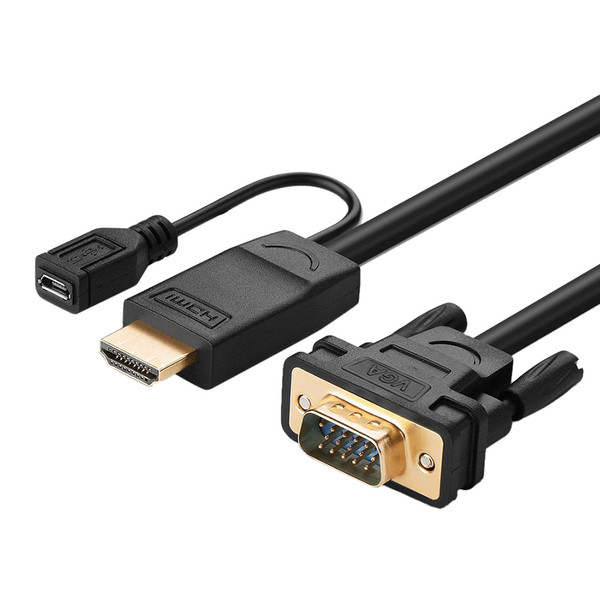 کابل تبدیل HDMI به micro USB / VGA یوگرین مدل MM101-30449 طول 1.5 متر 4184832