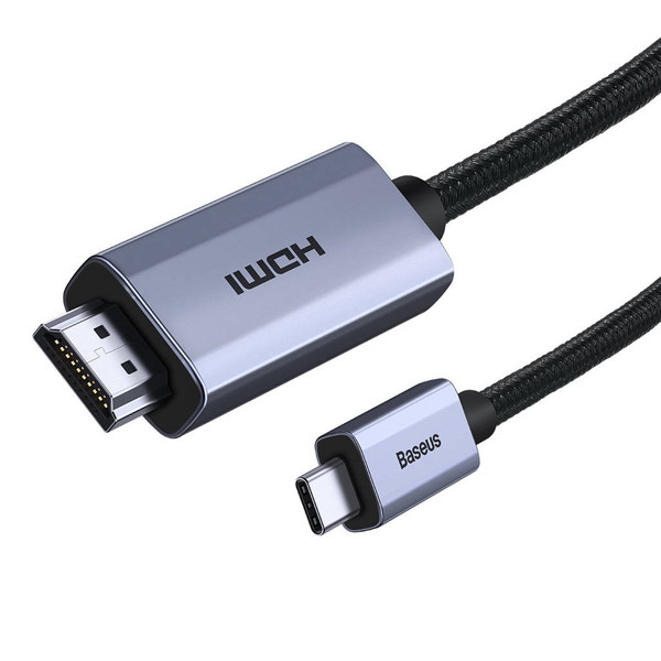 کابل تبدیل HDMI به USB-C باسئوس مدل WKGQ010001 طول 1 متر 4215635