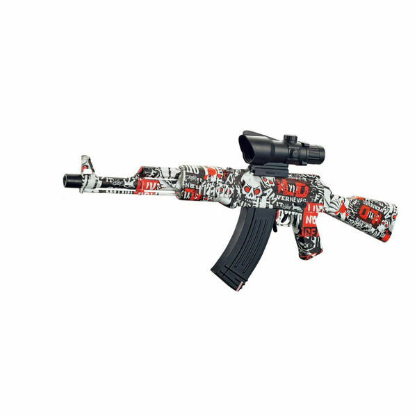 picture تفنگ بازی مدل کلاشینکف تیر ژله ای AK47