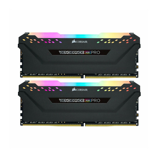 picture رم دسکتاپ DDR4 دو کاناله 3600 مگاهرتز CL18 کورسیر مدل VENGEANCE RGB PRO ظرفیت 64 گیگابایت