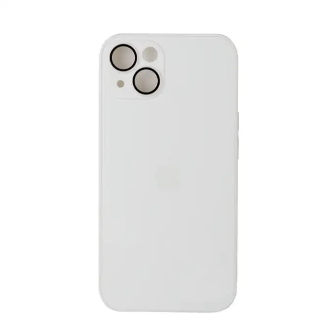 picture قاب گوشی اپل مدل ای جی گلس silicone case مناسب  iPhone 13