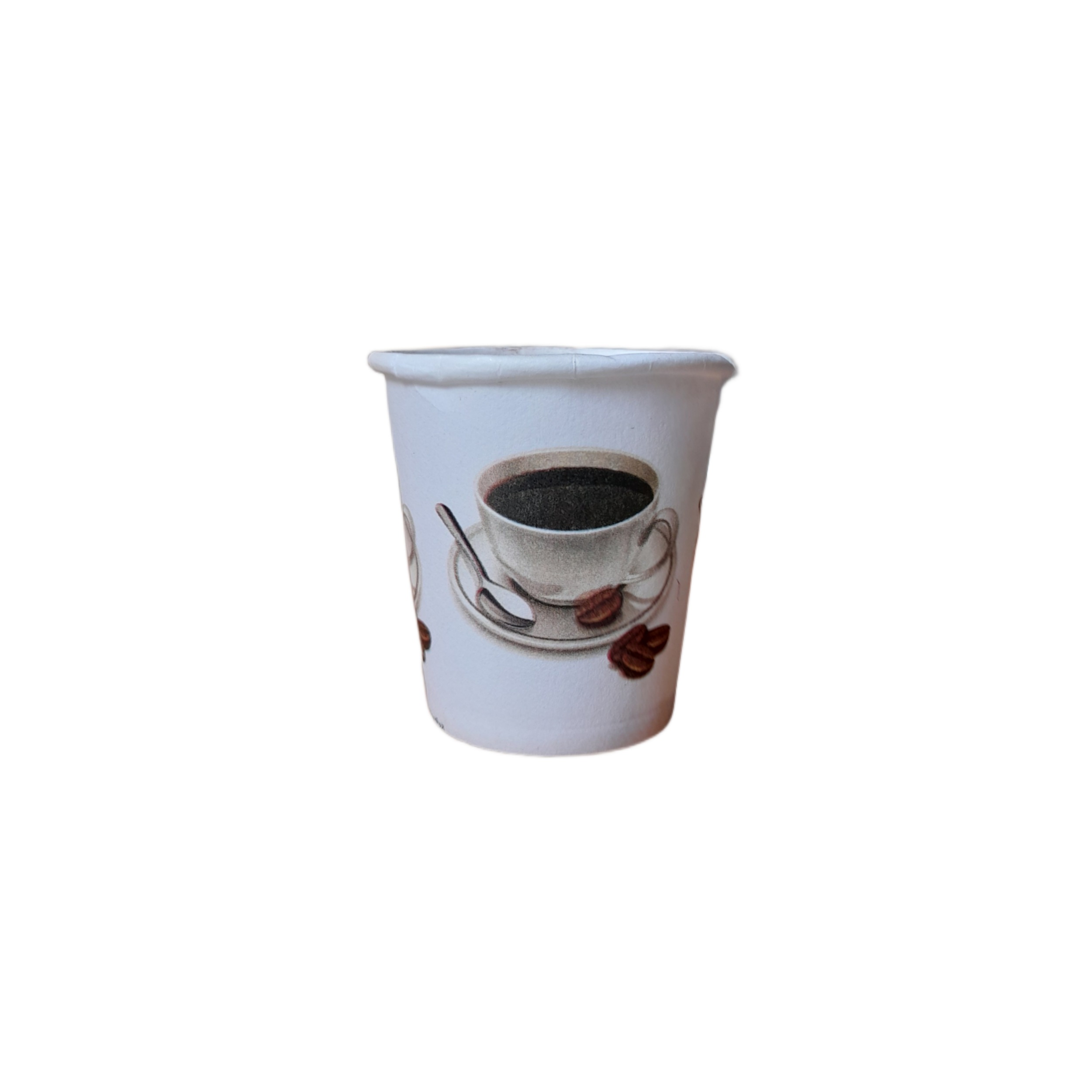 picture لیوان یکبار مصرف کاغذی مدل شات قهوه 60cc کد0053 بسته 50 عددی