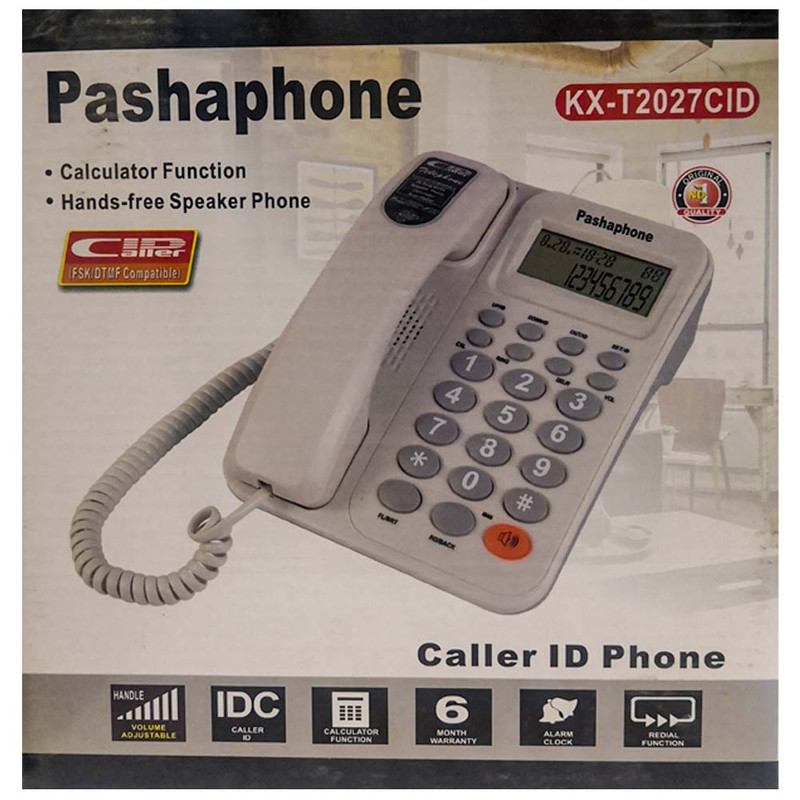 picture تلفن رومیزی پاشافون مدل KX-T2027 CID