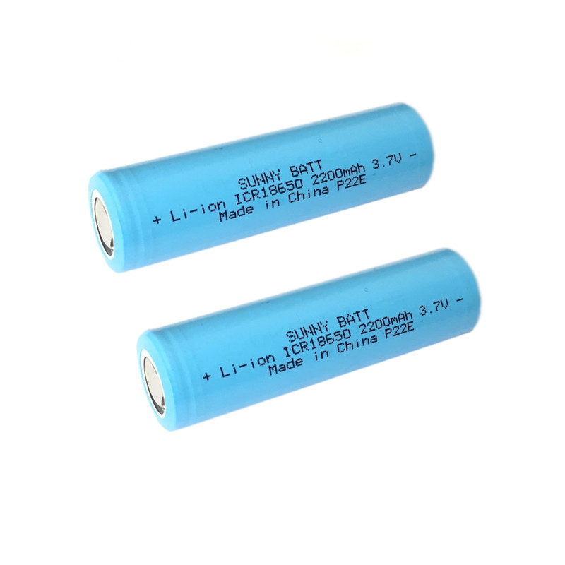 picture باتری لیتیوم یون قابل شارژ سانی بت کد 4C_18650- p22eظرفیت 2200 میلی آمپرساعت مجموعه 2 عددی