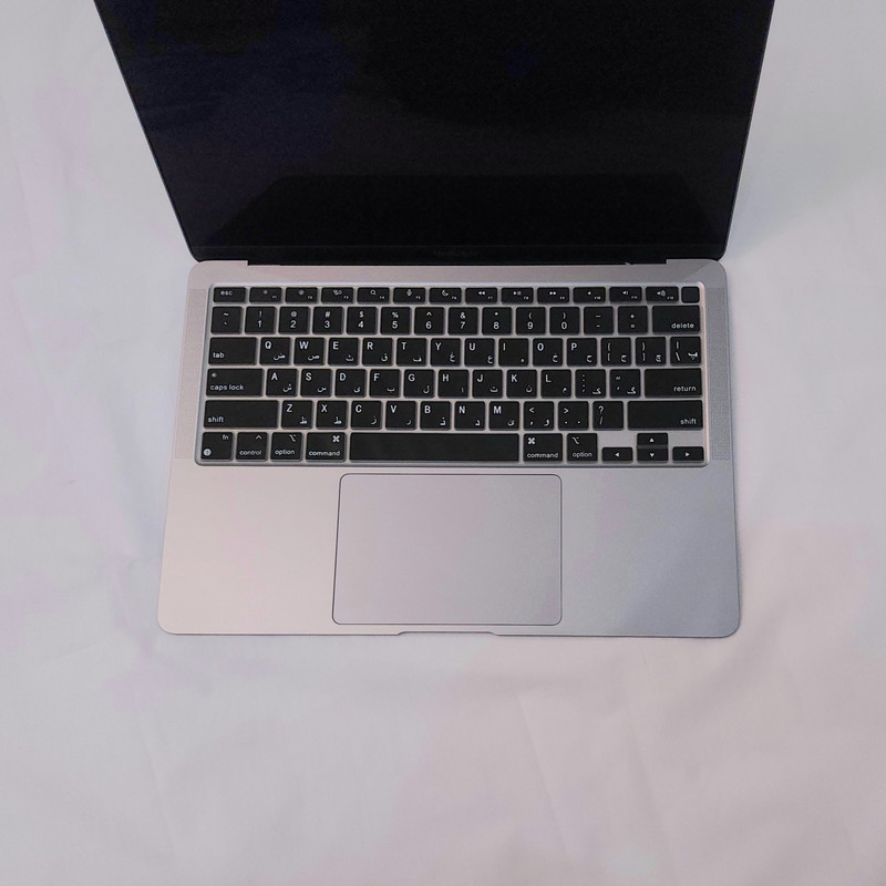 picture محافظ كيبورد با حروف فارسی مدل  GOLDEN LION مناسب برای لپ تاپ اپل MacBook Air M1