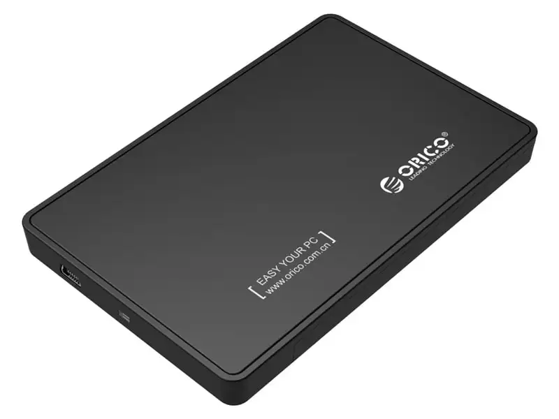 picture باکس هارد درایو 2.5 اینچی اوریکو Orico 2588US 2.5 inch SATA to USB 2.0 External Hard Drive Enclosure