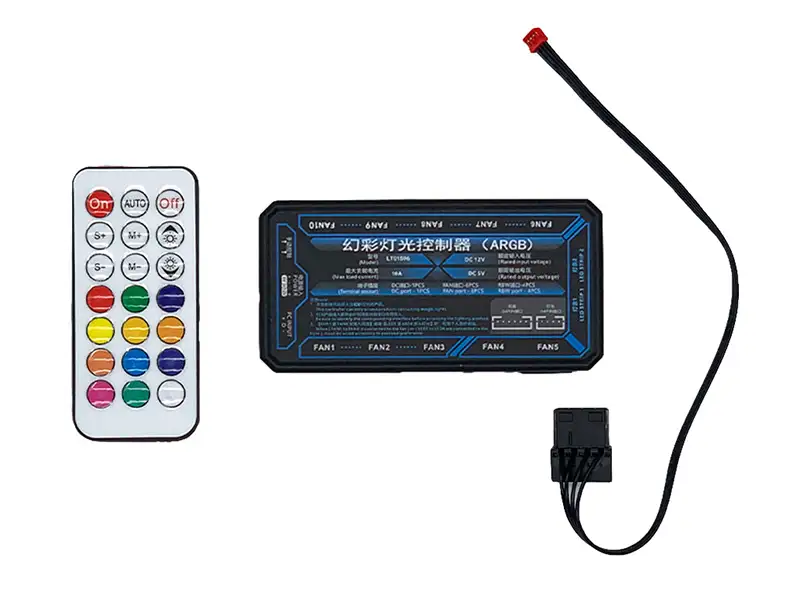 picture کنترل فن کیس اوریکو Orico CSF-KZ fan controller, RGB, remote control