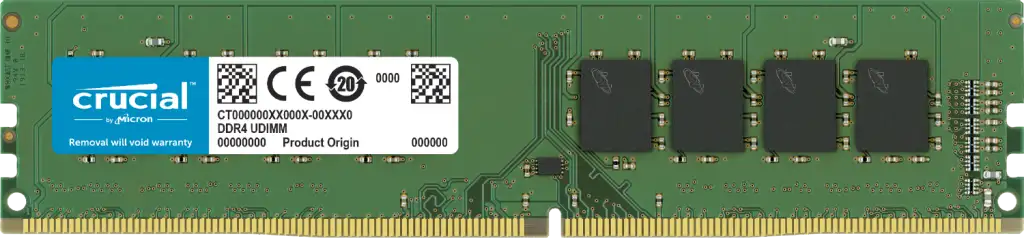 picture رم 8 گیگابایت 3200 مگاهرتز UDIMM CL22 DDR4 کروشیال