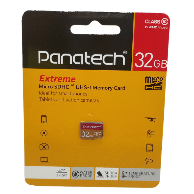 picture کارت حافظه microSDHC پاناتچ مدل Final 600X کلاس 10 استاندارد UHS-I U1 سرعت 90MBps ظرفیت 32 گیگابایت