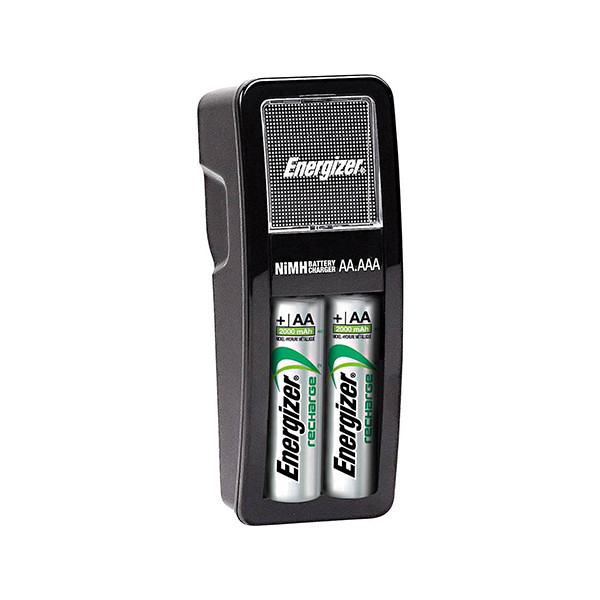 picture شارژر باتری انرجایزر مدل Acco Recharge Mini به همراه باتری قلمی بسته 2 عددی