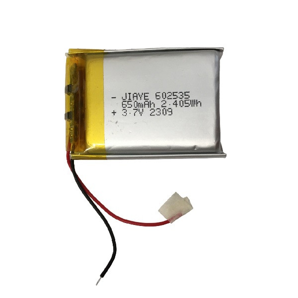 picture باتری لیتیومی مدل 602535 ظرفیت 650 میلی آمپر ساعت
