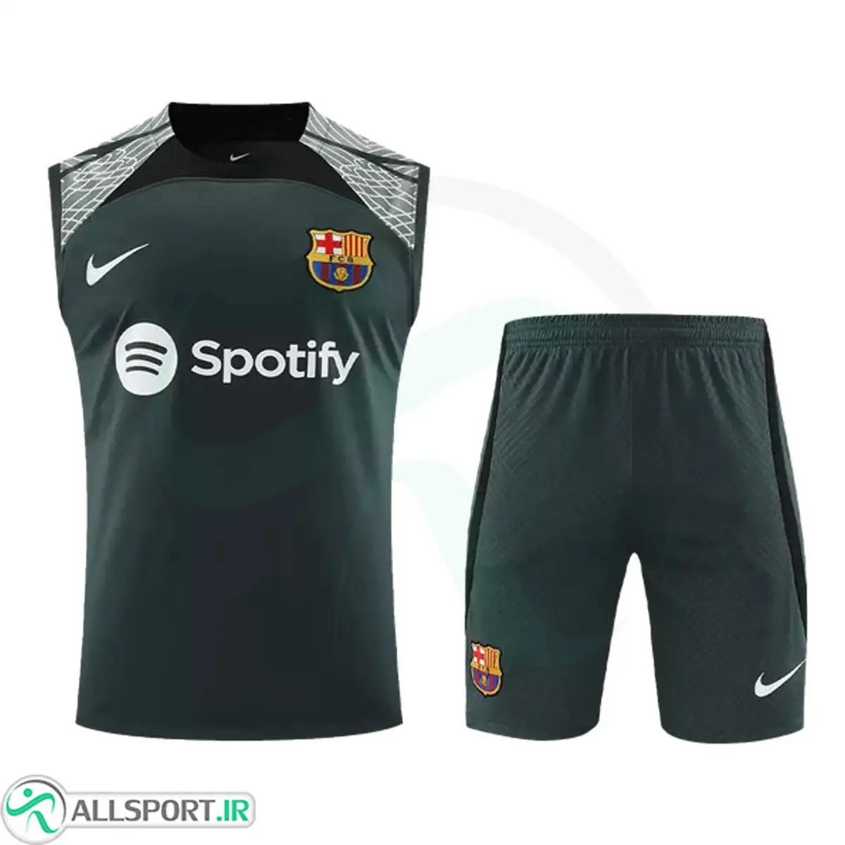 picture لباس شورت بارسلونا Barcelona Training Kit 2023-24