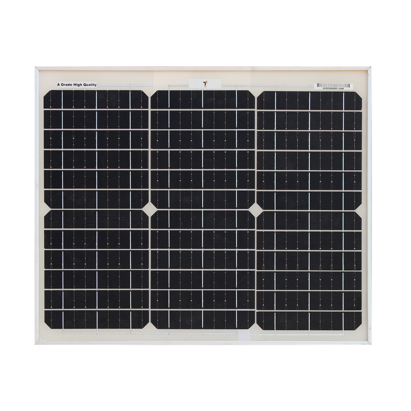 picture پنل خورشیدی تیسو مدل TM30W-18V ظرفیت 30 وات