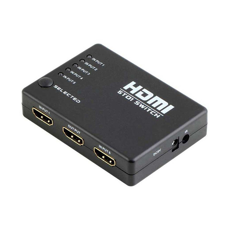 picture سوئیچ 1 به 5 HDMI مدل Full HD