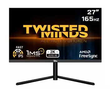 picture مانیتور 27 اینچ گیمینگ تویستد مایندز مدل Twisted Minds TM27QHD165IPS