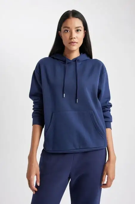 picture سوییشرت و هودی دیفکتو با کد 750732952 ( Relax Fit Kapüşonlu Sweatshirt )