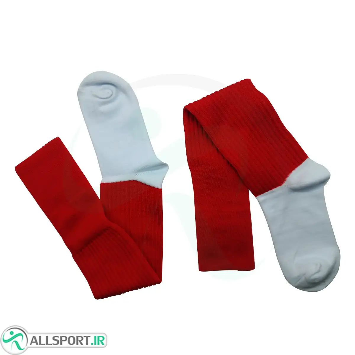 picture جوراب ورزشی پسرانه ساق بلند قرمز