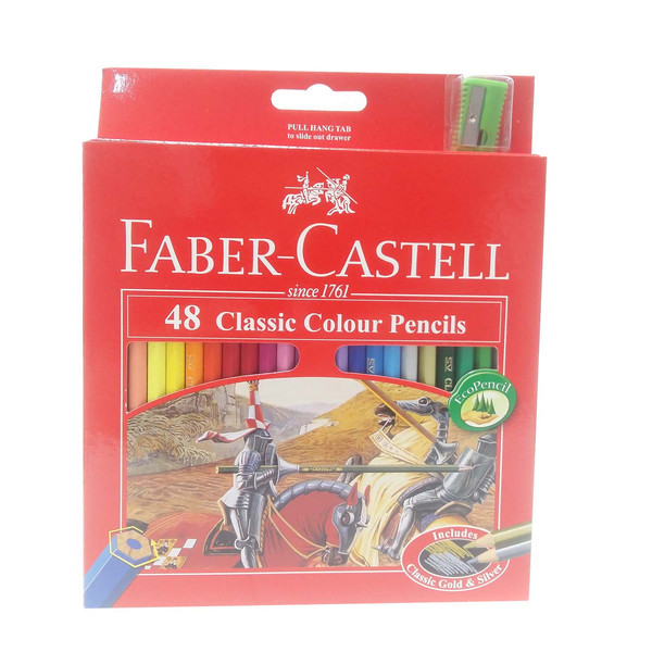 مداد رنگی 48 رنگ فابر کاستل مدل classic 115858  1018412