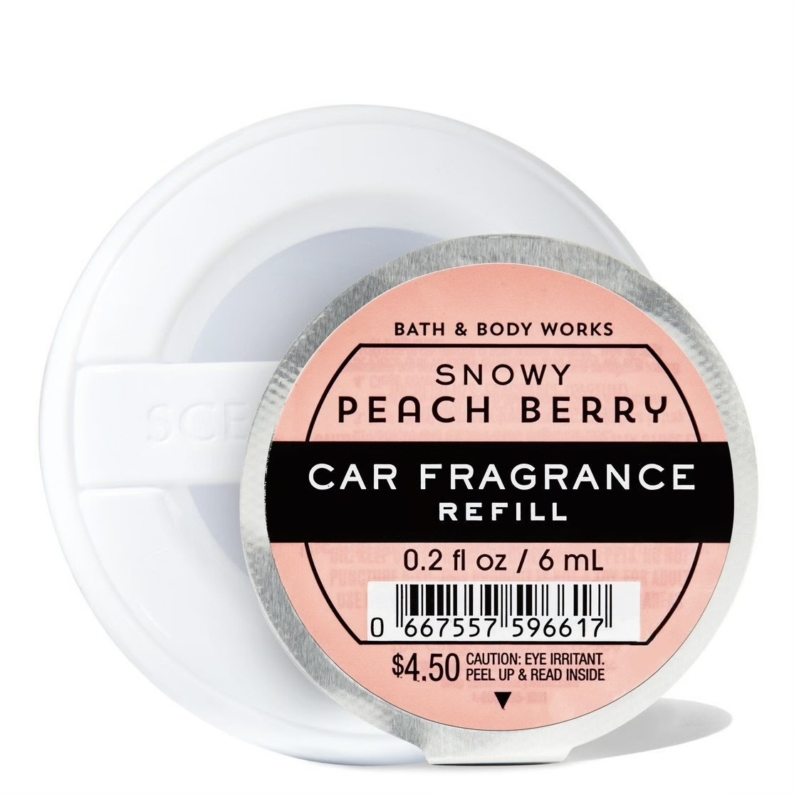picture خوشبو کننده خودرو بث اند بادی ورکس مدل Snowy peach berry
