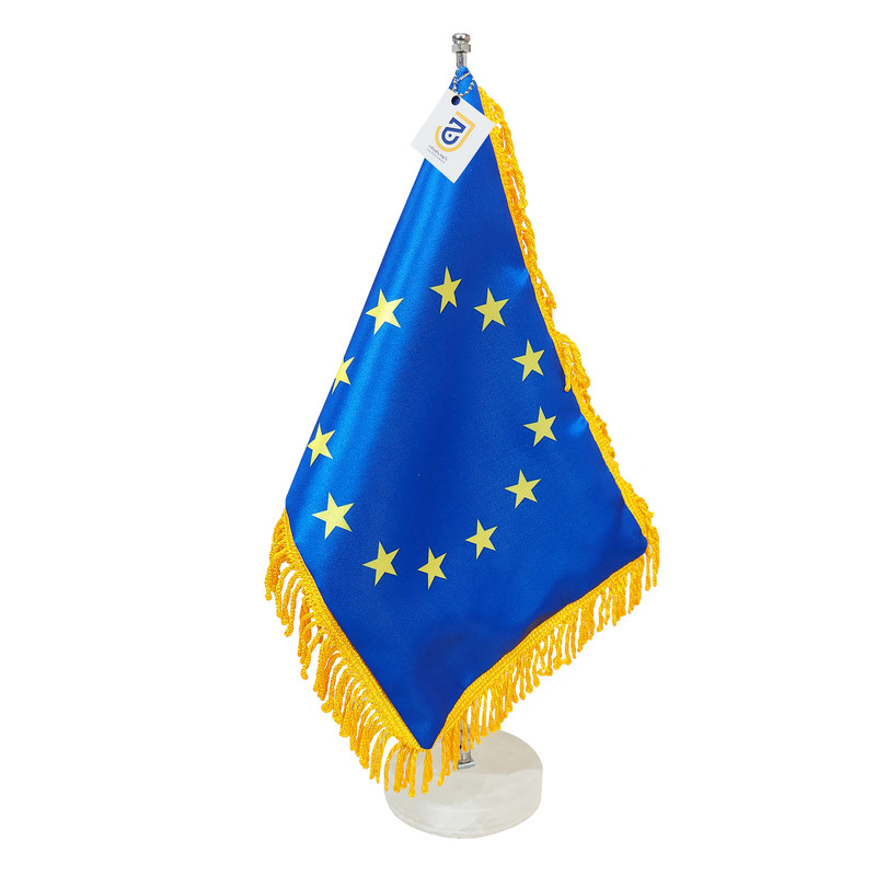 picture پرچم رومیزی جاویدان تندیس پرگاس مدل اتحادیه اروپا کد 1