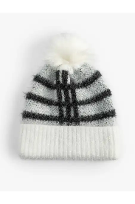 picture کلاه زمستانی کوتون با کد 4WAK50122AA 4912673 ( Ponponlu Peluş Bere )