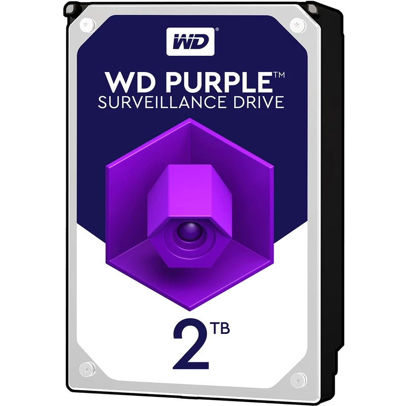 picture هارددیسک اینترنال وسترن دیجیتال مدل Purple WD20PURZ ظرفیت 2 ترابایت