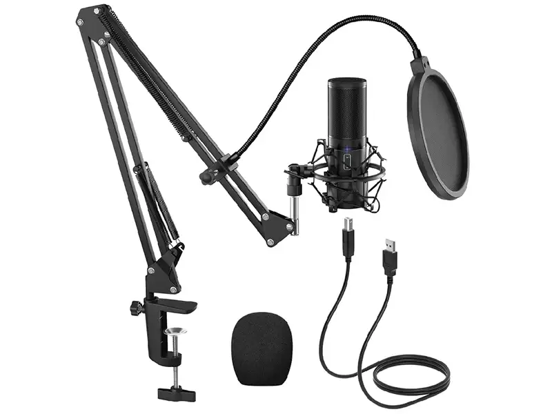 picture میکروفون استودیو تونور Tunor studio microphone TN120079BL
