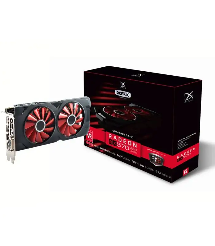 picture XFX RX-570P8DFD6 Radeon RX 570 Edition 8GB D5 Graphics Card