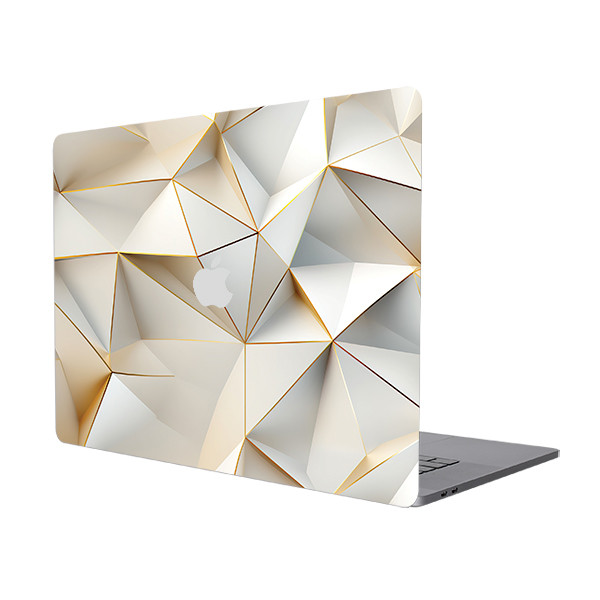 picture برچسب تزئینی طرح polygon 27 مناسب برای مک بوک پرو 12 اینچ 2015-2017