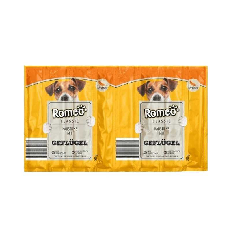 picture تشویقی سگ رومئو مدل بوقلمون وزن 11 گرم بسته 8 عددی